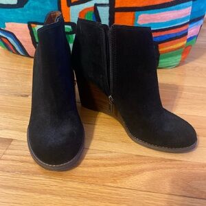 Black Suede Ankle Boots